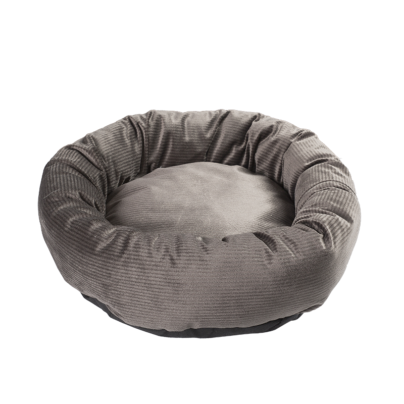 HY-04 Samt-Donut-Kuschel-Katzenbett